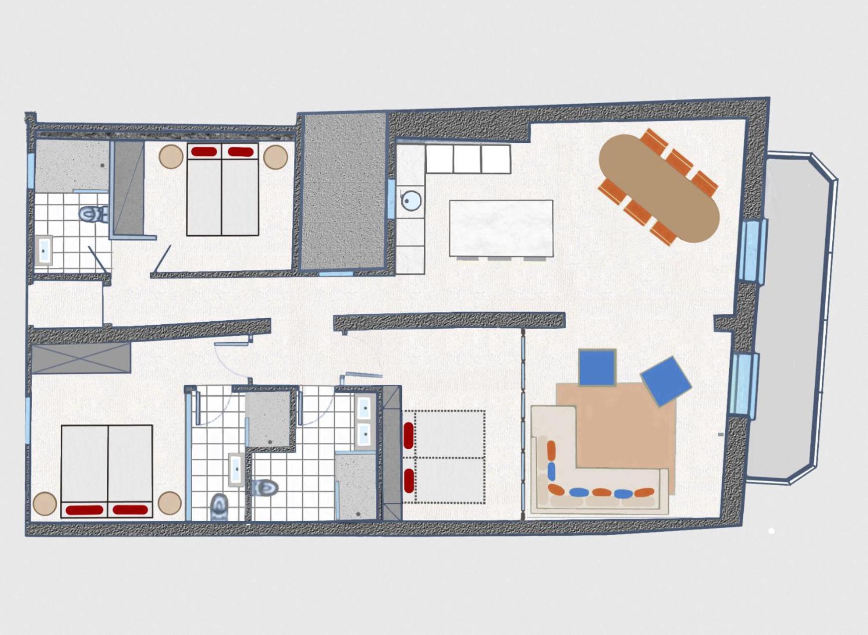 Apartament Colon Bcn 130 Mts 3 Dormitorios Port Vell Barcelona Exterior photo